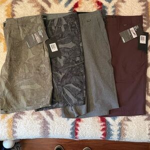 Hurley Phantom Shorts - Brand New Bundle of Four